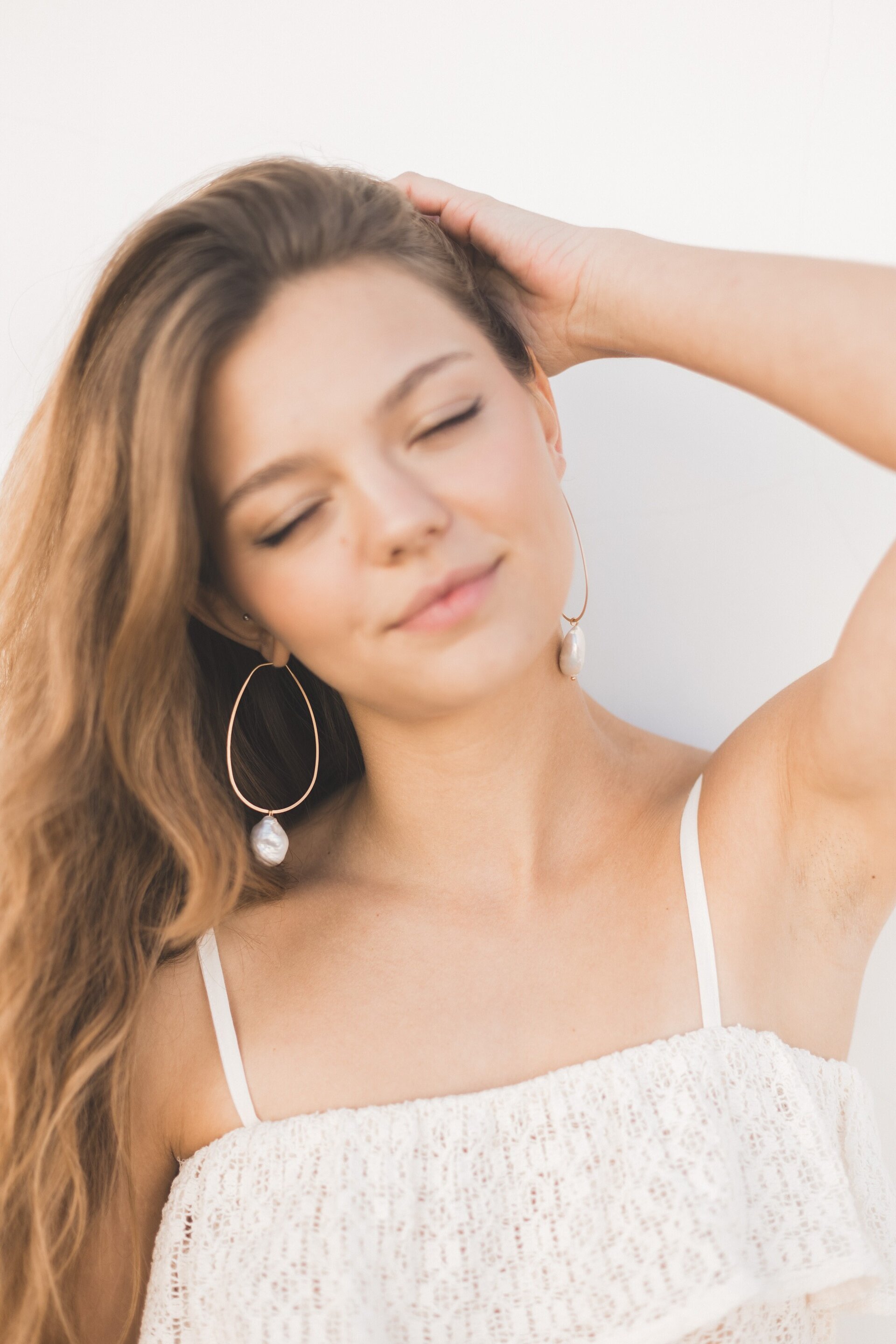 Pendientes Drop Perla - 3